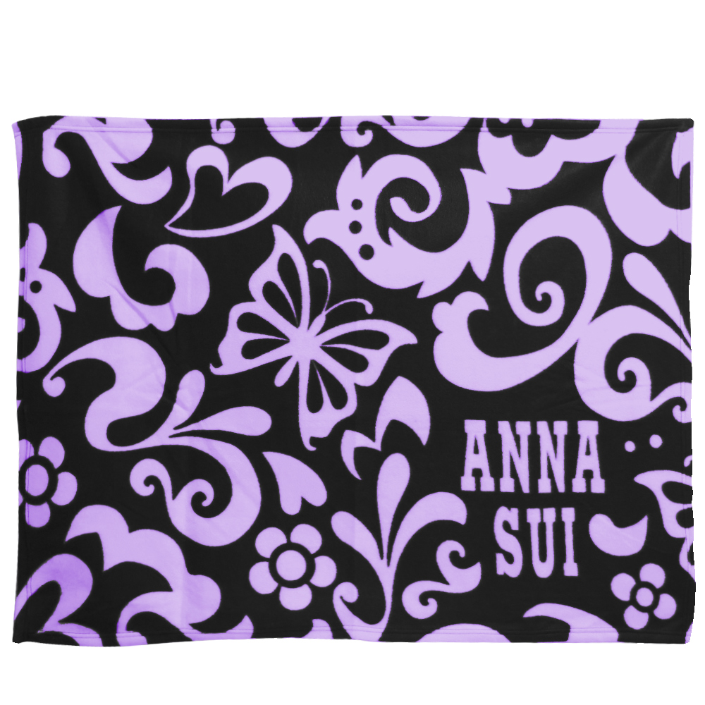 ANNA SUI 安娜蘇 舞蝶毛毯