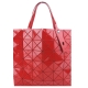 ISSEY MIYAKE 三宅一生BAOBAO 透光6X6手提包手提包(紅) product thumbnail 1