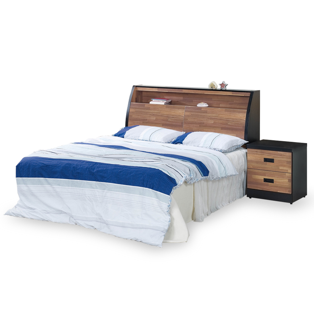 時尚屋 本森積層木床箱型6尺加大雙人床(不含床頭櫃-床墊)