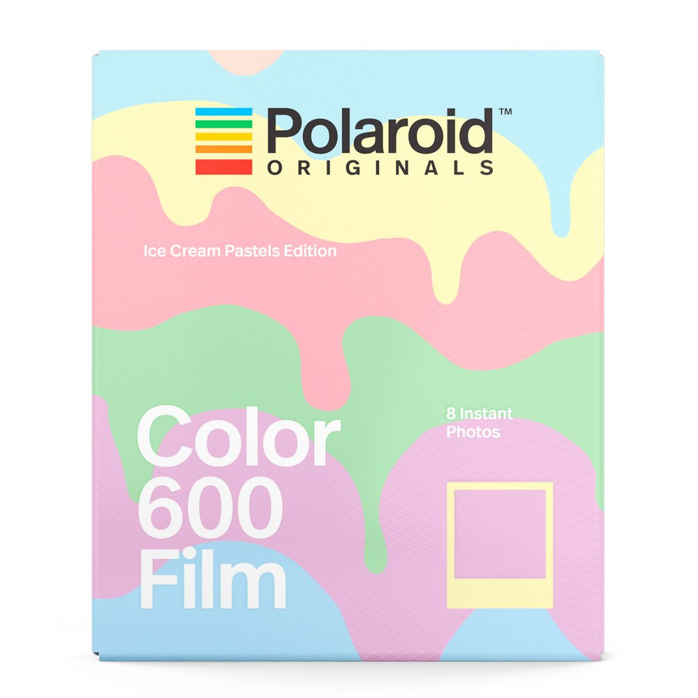 Polaroid Color Film for 600 彩色底片(冰淇淋粉彩版)/2盒