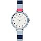 Kate Spade Park Row 糖果甜心女錶-白x彩色/34mm product thumbnail 1