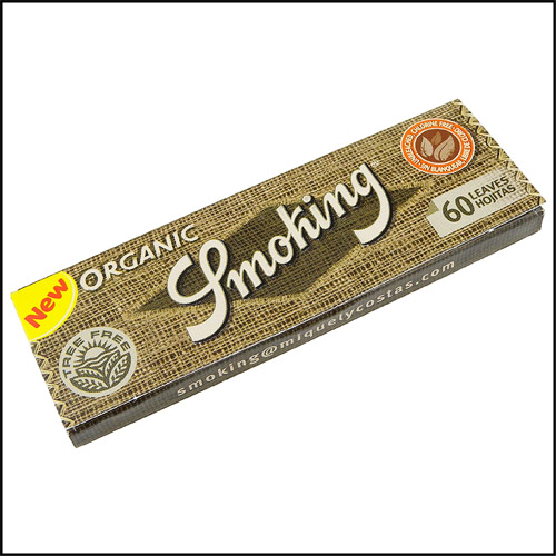 Smoking 西班牙進口-Organic-環保未漂白有機麻捲煙紙*10包