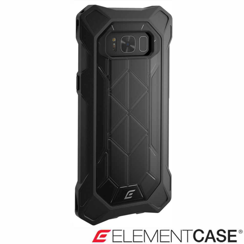 美國Element Case Samsung Galaxy S8 REV 防摔保護殼-黑