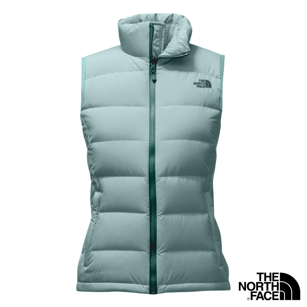 The North Face 700 fill 羽絨背心 薄荷藍 女