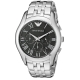 ARMANI Classic 羅馬計時腕錶-黑x銀/44.5mm product thumbnail 1