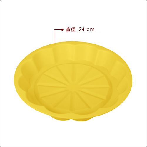 TESCOMA 矽膠花型淺蛋糕模(24cm)