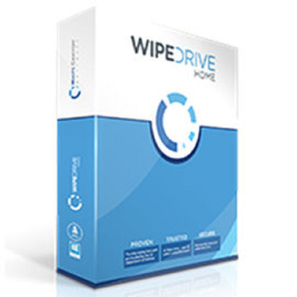 WipeDrive Home標準版 (3台授權) [下載版]