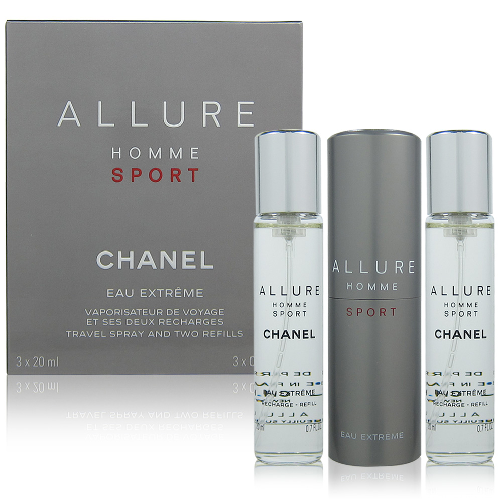 CHANEL香奈兒ALLURE HOMME SPORT極限版行動香水(20ml x3入) | CHANEL