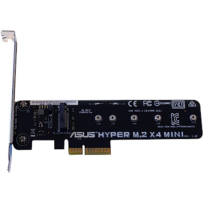 (散裝) ASUS 華碩 HYPER M.2 X4 MINI CARD 擴充卡