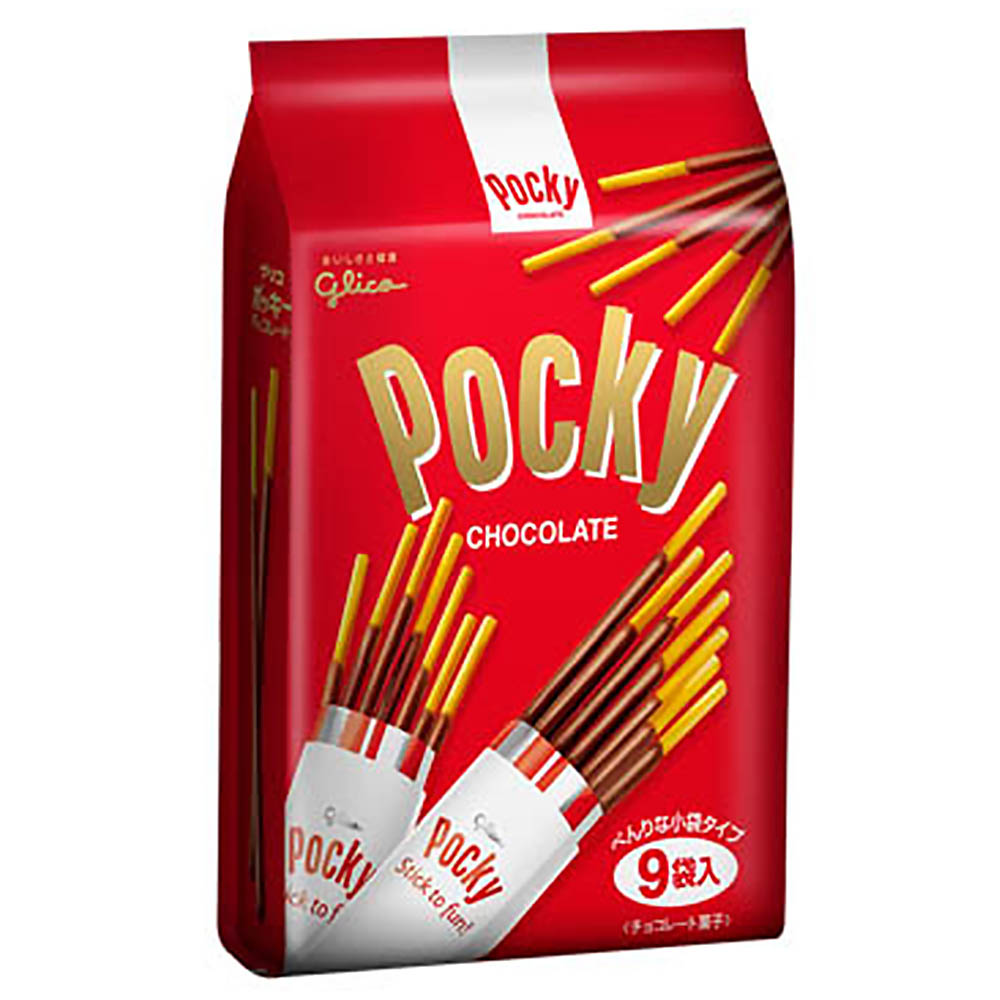 Pocky 格力高9袋入百琪巧克力棒(133.2g)