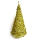 摩達客 6尺(180cm)創意彈簧摺疊聖誕樹(金色系) product thumbnail 1
