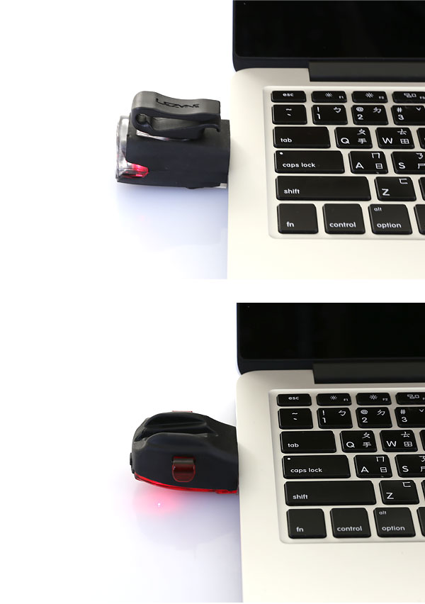 LEZYNE KTV DRIVE PAIR USB充電光學透鏡LED警示前後燈組(黑)
