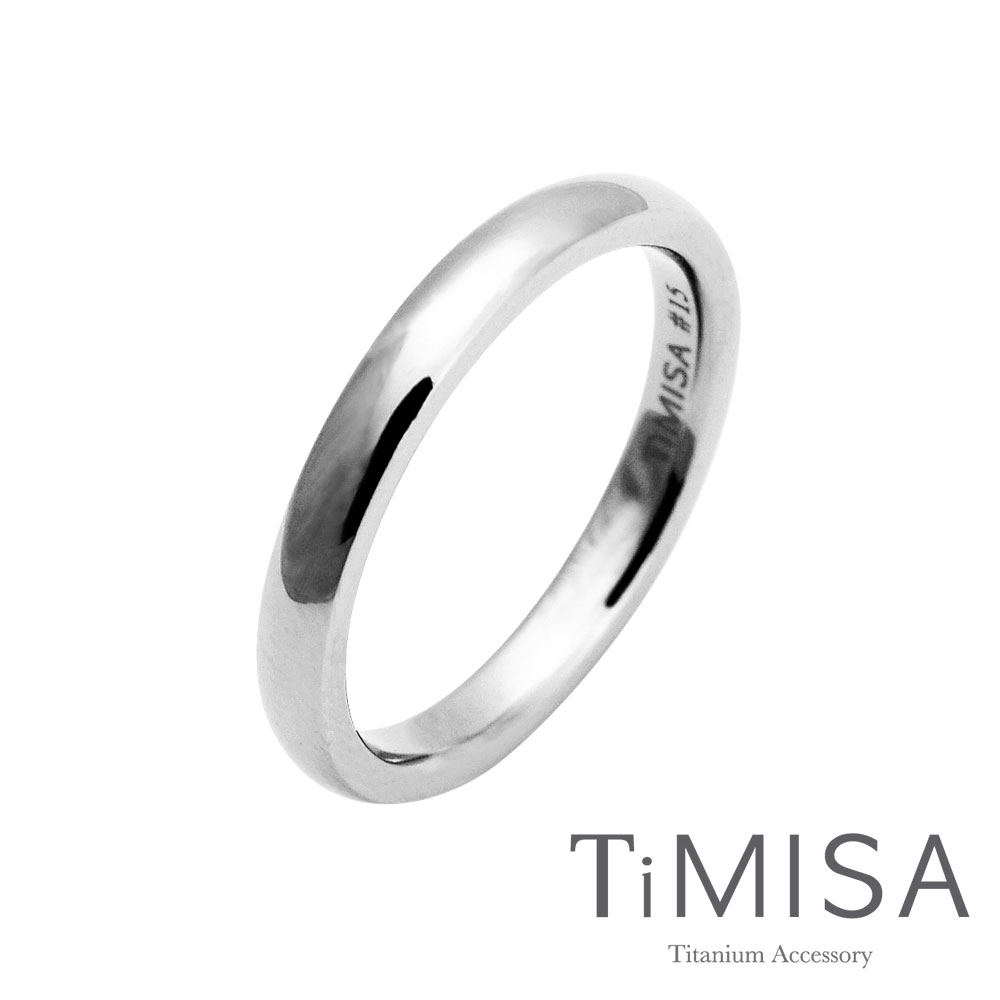 TiMISA《單純》純鈦戒指