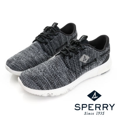 SPERRY 7SEAS創新科技針織潮流休閒鞋(中性)-黑