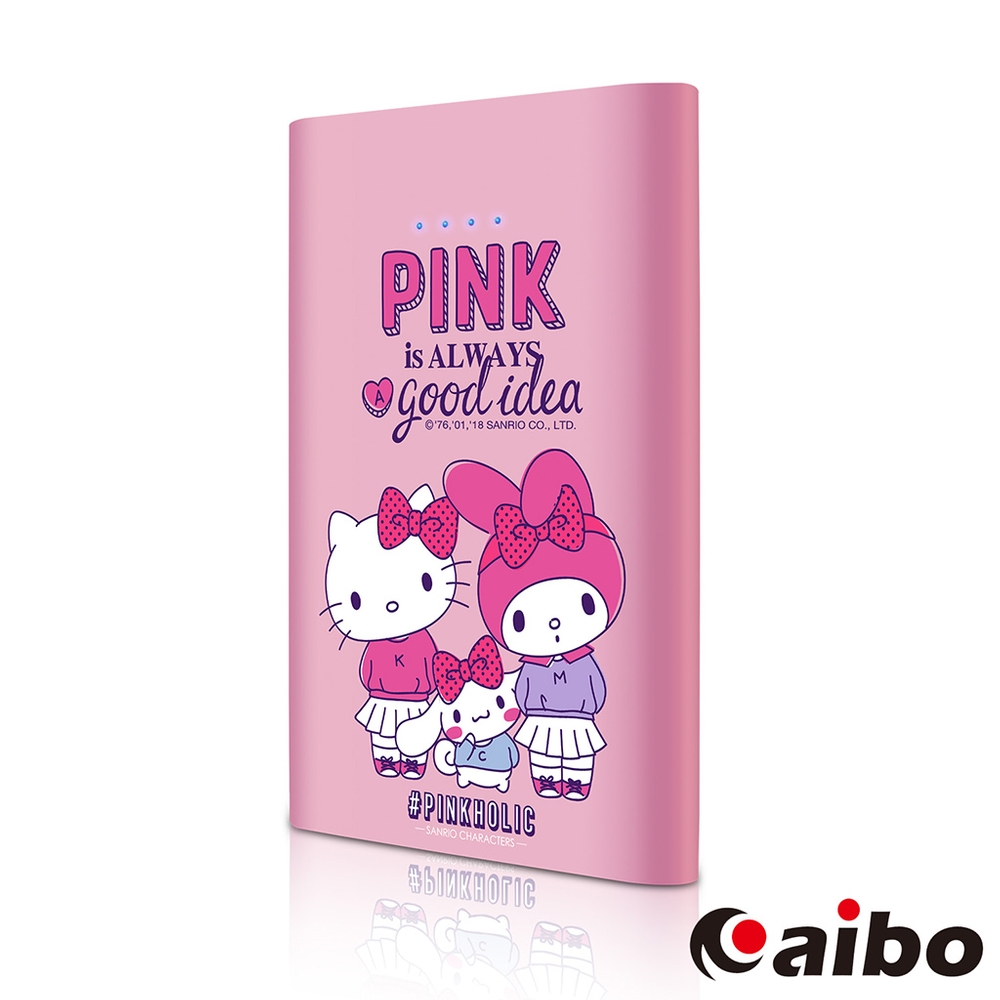 Hello Kitty 粉紅友情 12000 Plus 超薄時尚行動電源 product image 1