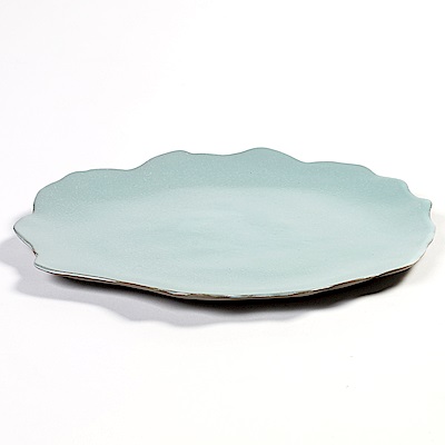 Serax 比利時 多馬登系列圓盤淺餐盤26cm 淺藍
