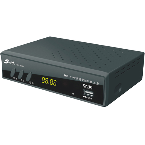 Smith史密斯 可錄式數位電視接收盒TC-538HD+T6 Smith數位天線