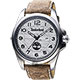 Timberland 移動世界時尚腕錶-銀x咖啡/46mm product thumbnail 1