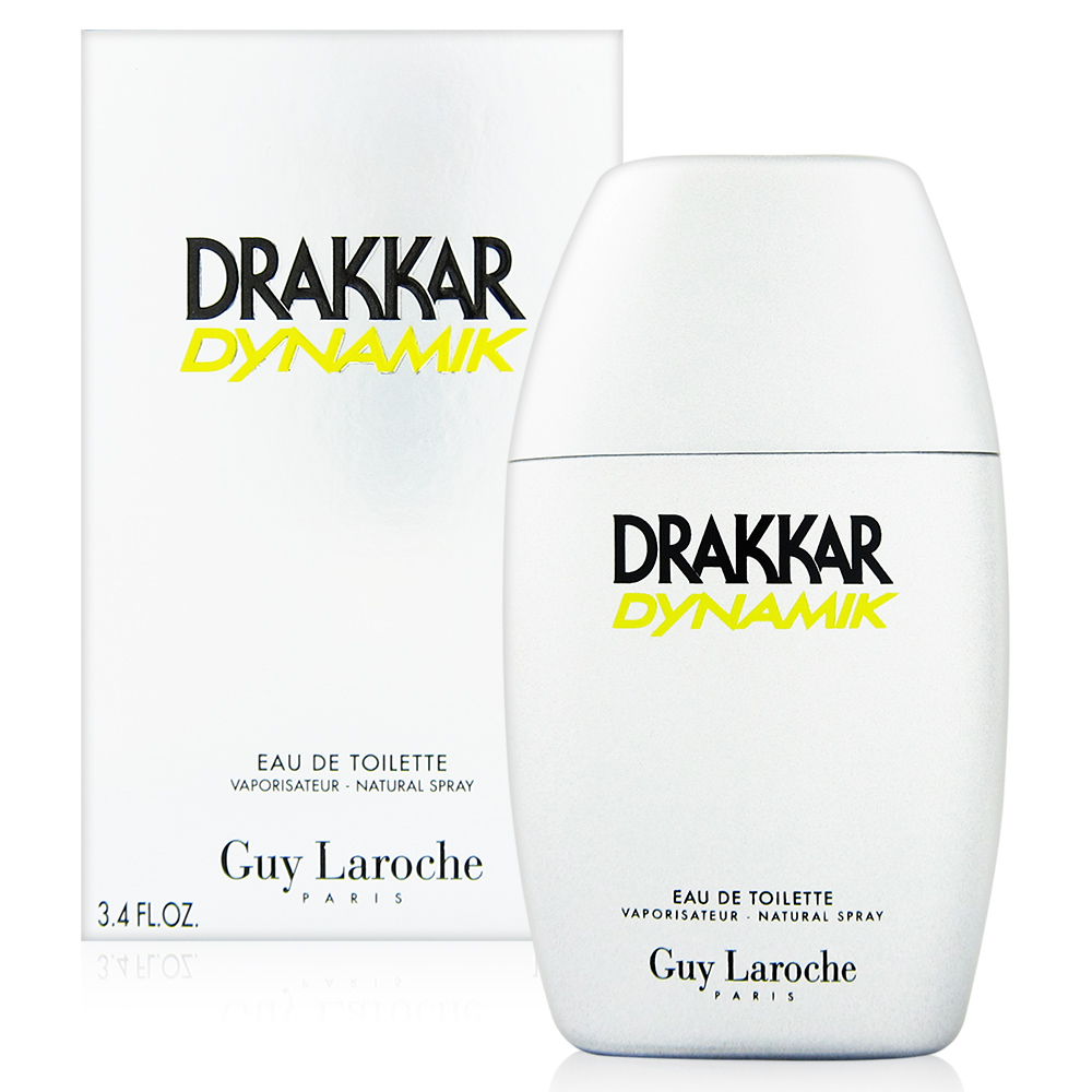 Guy Laroche DRAKKAR DYNAMIK 銀色達卡男性淡香水 100ml