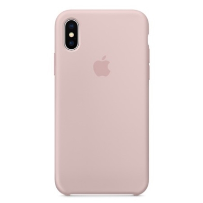 Apple 原廠 iPhone X 矽膠保護殼 ( 沙粉 )