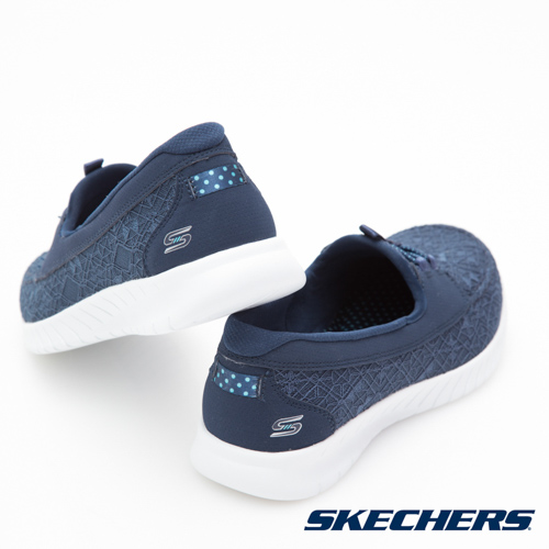 SKECHERS(女)時尚休閒系列 WAVE LITE - 23627NVY