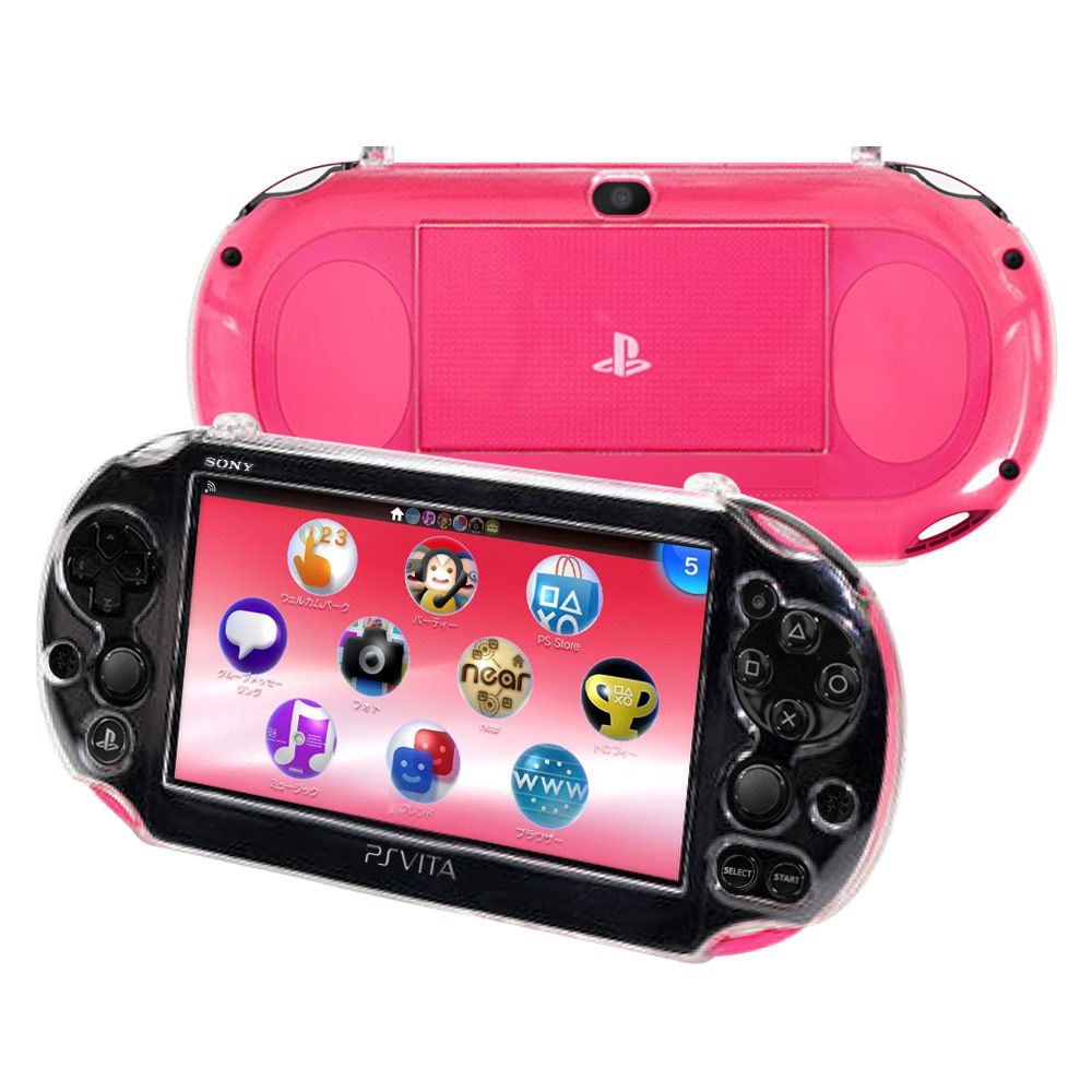 PS Vita 2000 2007 系列專用水漾晶透保護硬殼