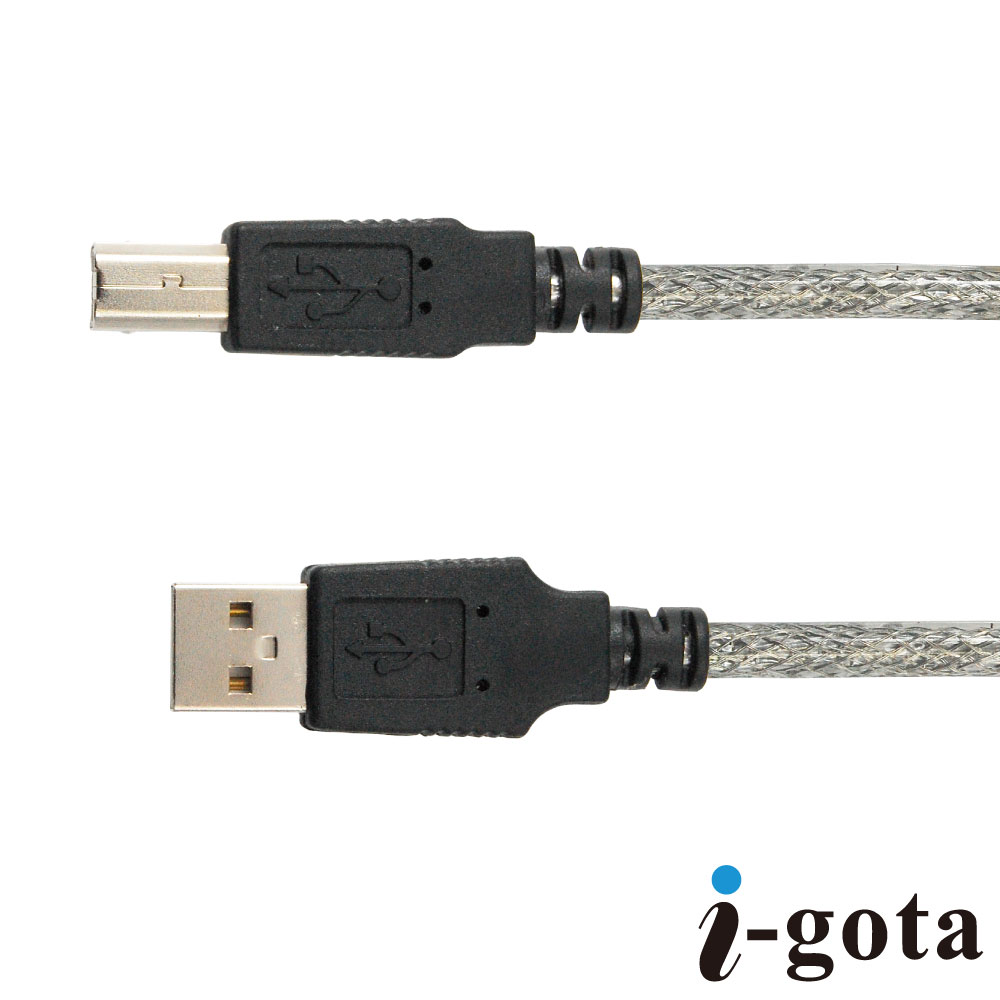 USB 2.0 高速傳輸線 A(公) - B(公)  3米