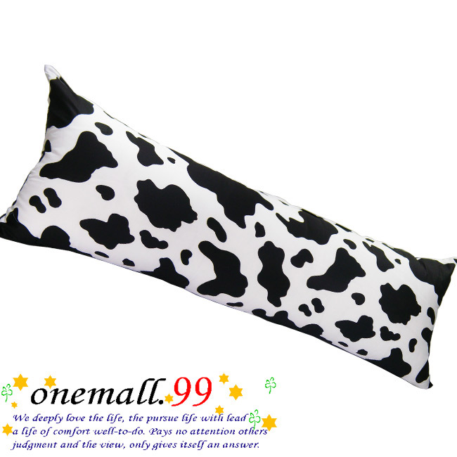 【onemall.99】黑白乳牛超大長抱枕(120*45cm)