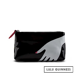 LULU GUINNESS HUG PRINT T-SEAM 化妝包