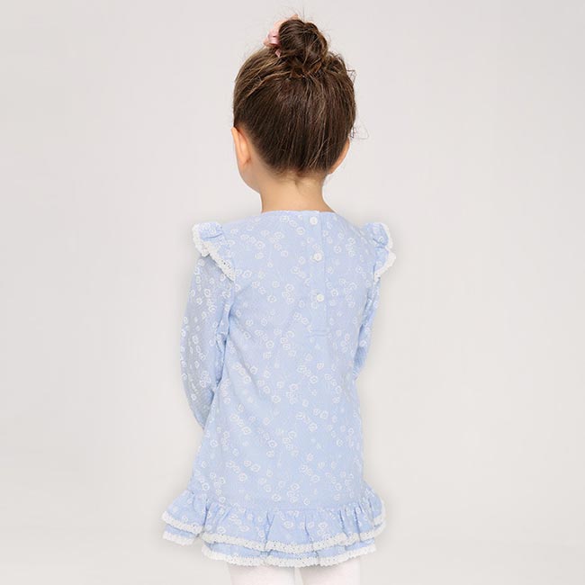 Baby unicorn 水藍長袖洋裝