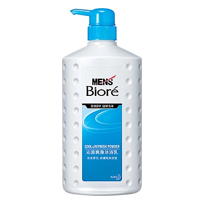 MEN s Biore 男性專用沁涼爽身沐浴乳 (750ml)