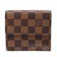 LV N61654 經典Damier棋盤格紋雙面多功能短夾 product thumbnail 1