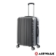 AIRWALK LUGGAGE - 品牌系列  碳纖直紋24吋拉鍊行李箱 - 洗鍊黑 product thumbnail 1