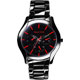 Relax Time 嶄新系列日曆腕錶-黑x紅/42mm product thumbnail 1