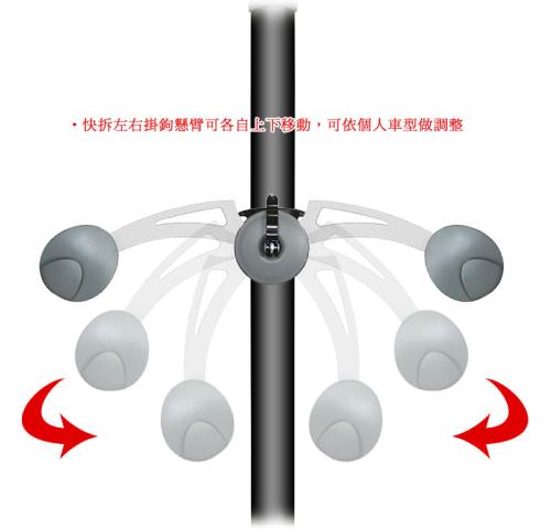 DISPLAY STAND頂天立地自行車停車塔(黑)