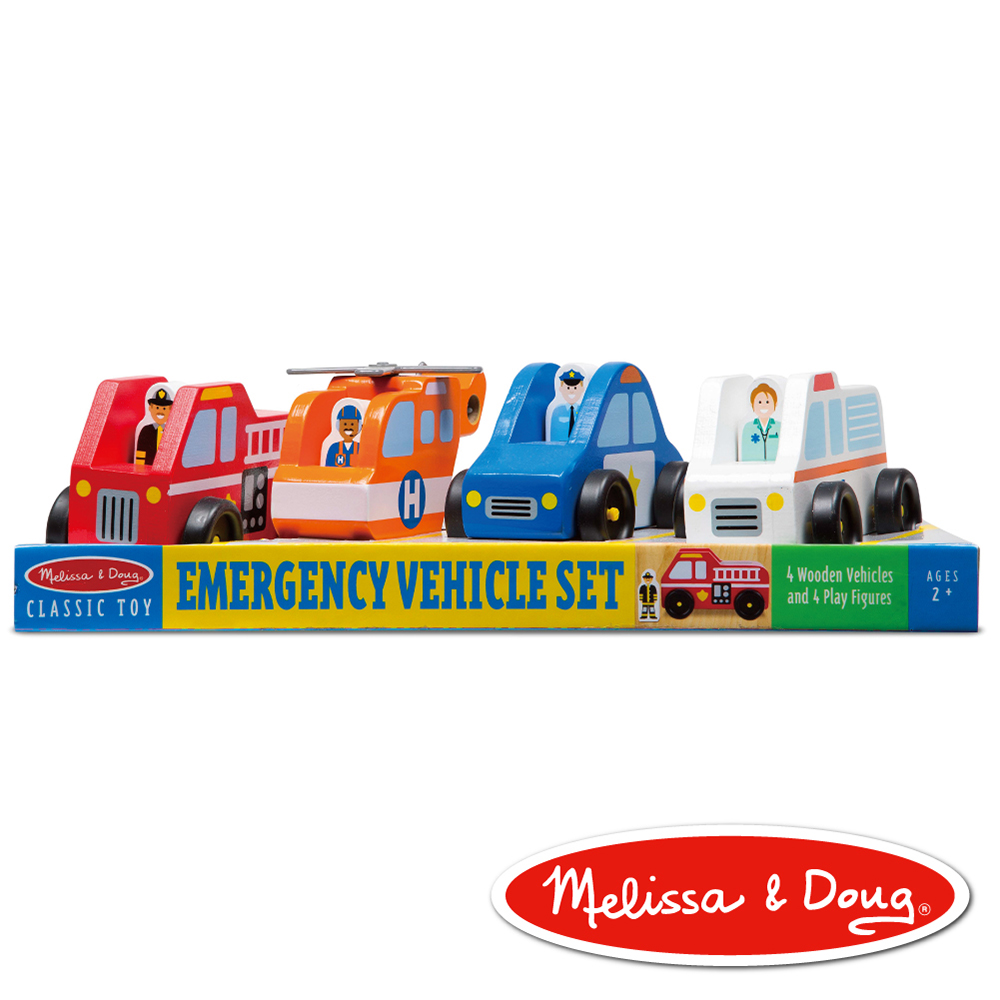 美國瑪莉莎 Melissa & Doug 交通 - 緊急救援小隊