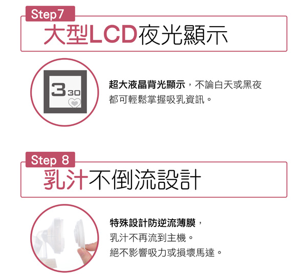 9段式智慧型電動吸乳器