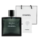 CHANEL香奈兒 藍色男性淡香水100ml 贈提袋及美妝小物 product thumbnail 1