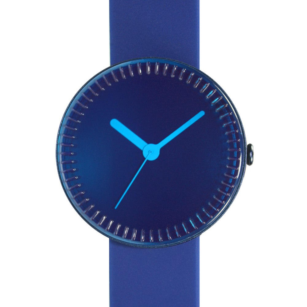 NAVA DESIGN 夢幻瓶罐個性腕錶-藍/40mm