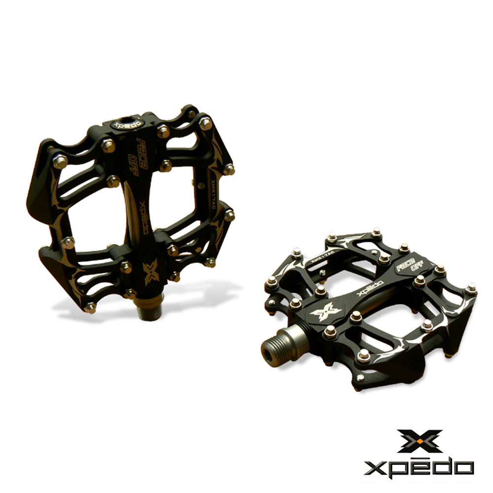 XPEDO XMX17 多功能鋁合金造型踏板 黑