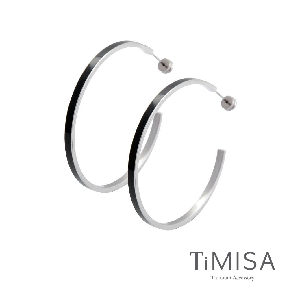TiMISA 活力漾彩 針式純鈦耳環-共四色