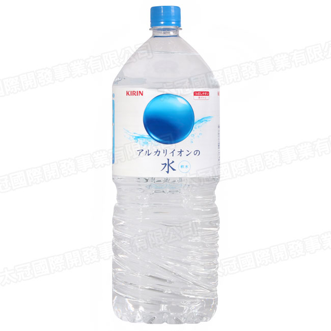 KIRIN 鹼性離子水(2Lx6罐)