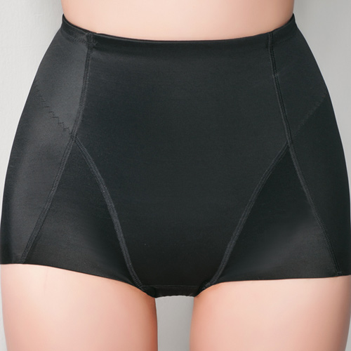 思薇爾 舒曼曲現 輕塑型系列高腰平口束褲-黑色