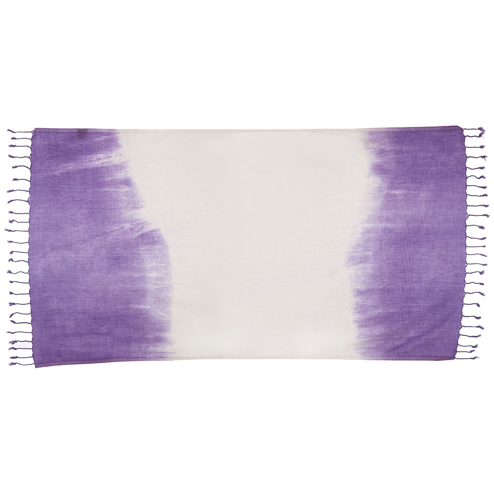 TAMA 天然純淨頂級土耳其手工平織薄巾(淡暈薰衣紫)