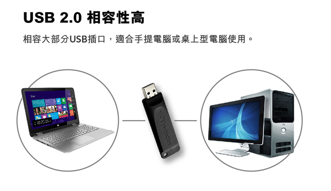 Verbatim 威寶 Store’n’Go Slider USB 64GB 隨身碟