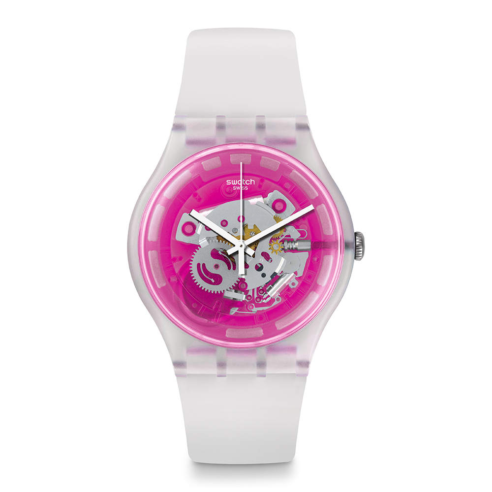 Swatch The Swatch Vibe PINKMAZING 迷幻亮粉手錶