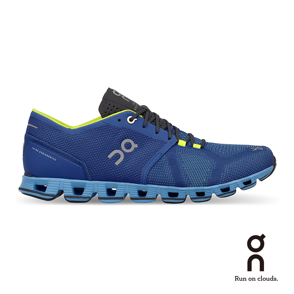 ON 瑞士雲端科技跑鞋－輕量雲X 男款 午夜藍