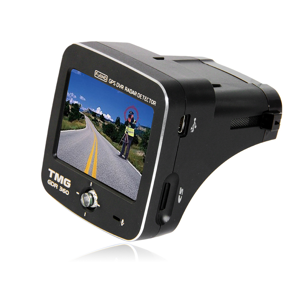 TMG GDR360 Full HD高畫質GPS雷達/雷射測速行車記錄器