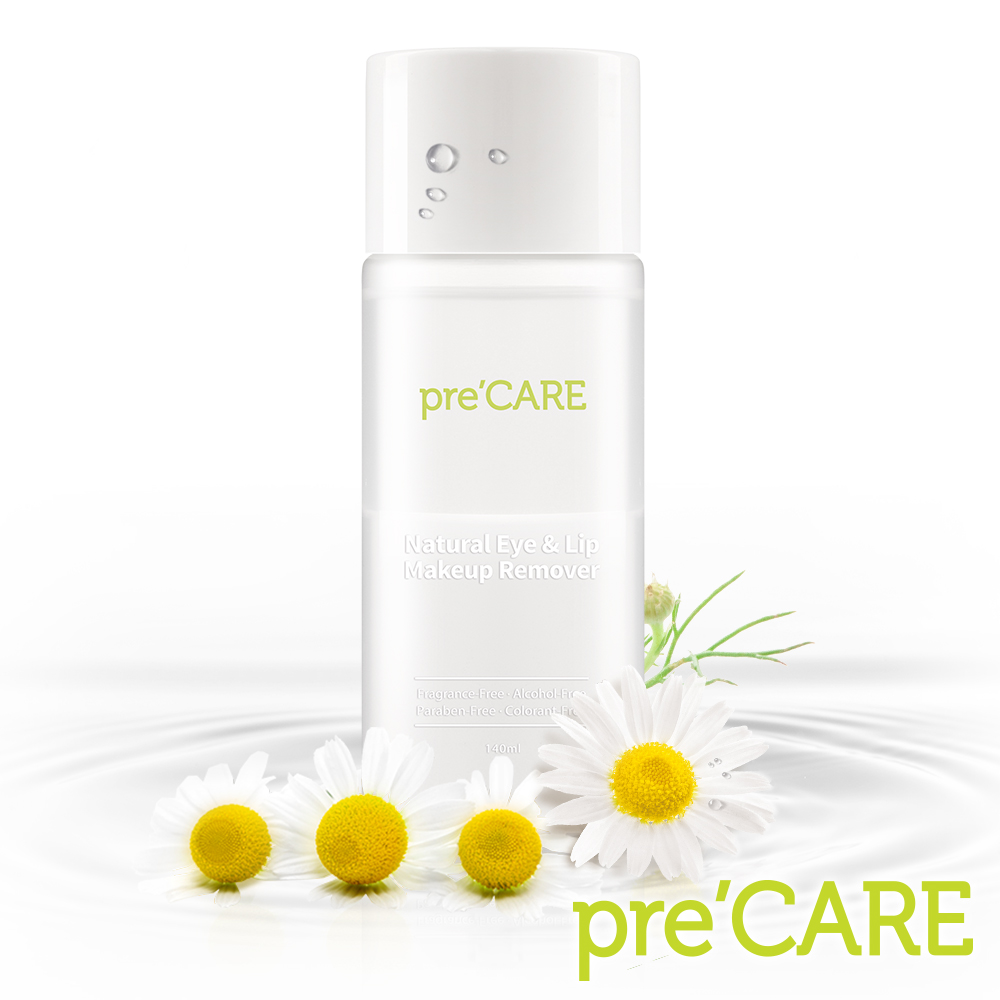 preCARE 深層潔淨 眼唇卸妝液140ml