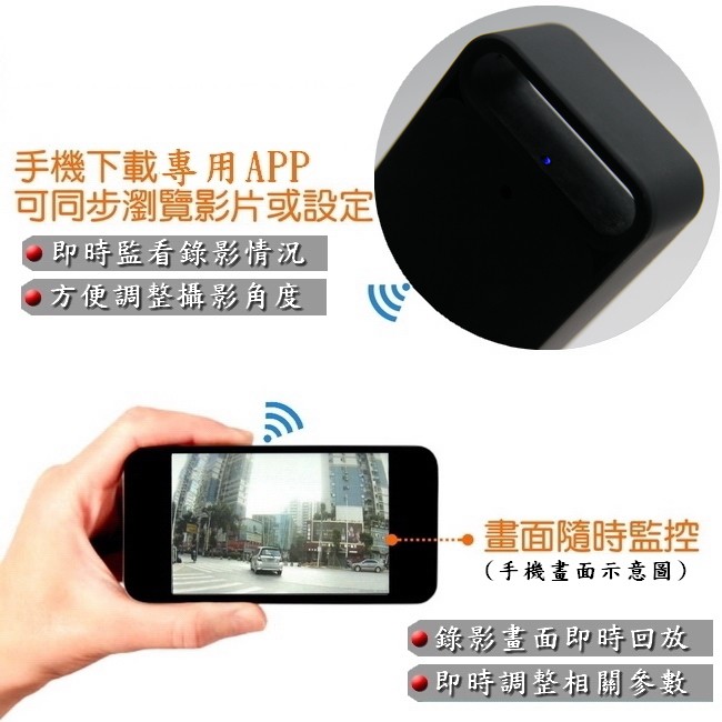 U7 1080P WIFI 微型攝影機 32G